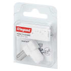 Legrand - Fiche télévision coaxiale normalisée mâle sortie latérale Ø9,52mm