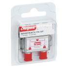 Legrand - Répartiteur TV-FM-SAT avec 2 sorties ''F''