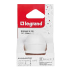 Legrand - Douille culot E27 a chemise demi-filetee et bague matiere isolante 4A 150W