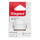 Legrand - Douille culot E27 a chemise demi-filetee + bague isolante + trou passe-fil