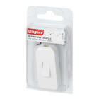 Legrand - Interrupteur à bascule à touche de couleur blanc - blister avec Gencod