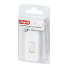 Legrand - Interrupteur à bascule à touche luminescente blanc - blister avec Gencod