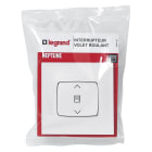 Legrand - Interrupteur individuel de volets roulants Neptune - blanc