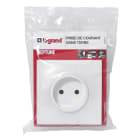 Legrand - Prise de courant sans terre Neptune 16A - blanc