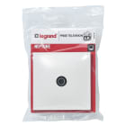 Legrand - Prise TV simple - Neptune - Finition blanc