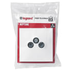 Legrand - Prise TV-R-SAT DAB+ Neptune - Finition blanc