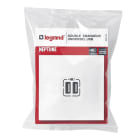 Legrand - Prise double USB Neptune Type-A 3A 15W - blanc