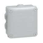 Legrand - Boîte de dérivation carrée Plexo dimensions 105x105x55mm - gris RAL7035
