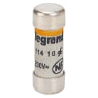Legrand - Cartouche cylindrique domestique 8,5x23mm avec voyant - 10A