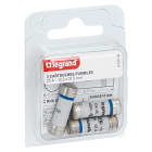 Legrand - Cartouches fusibles pour porte-fusibles - sans témoin - 10,3x31,5mm - 25A