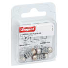 Legrand - Cartouches fusibles pour porte-fusibles - avec témoin - 8,5x23mm - 6A