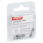 Legrand - Cartouches fusibles pour appareils électroniques - 5x20mm - 2A