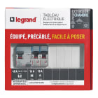 Legrand - Tableau électrique équipé - spécial pour extension chambre