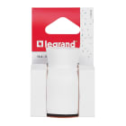Legrand - Fiche femelle avec terre plastique - sortie du câble par arrière -blister -blanc
