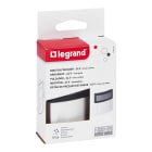 Legrand - Sonnette Salsa avec porte-étiquette et voyant 24V