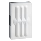 Legrand - Carillon électromécanique à piles 8V~ à 12V~ emballage brochable blanc