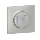Legrand - Détecteur mural dooxie 2 fils sans Neutre avec plaque carrée alu