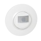 Legrand - Détecteur mural dooxie 2 fils sans Neutre avec plaque ronde blanche