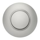 Legrand - Poussoir dooxie 6A 250V~ avec plaque ronde alu avec bague effet chrome