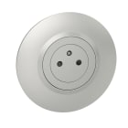 Legrand - Prise de courant Surface dooxie complet plaque déco - aluminium