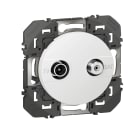 Legrand - Prise TV-SAT étoile blindée dooxie finition blanc - sachet