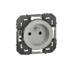 Legrand - Prise de courant 2P+T à puits dooxie 16A finition alu - sachet