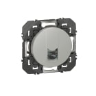 Legrand - Prise blindée RJ45 cat6 STP dooxie finition alu - sachet