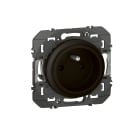 Legrand - Prise de courant easyréno 2P+T faible profondeur dooxie 16A - noir