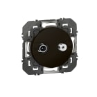 Legrand - Prise TV-SAT étoile blindée dooxie - noir