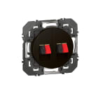 Legrand - Prise haut-parleur double dooxie finition noir