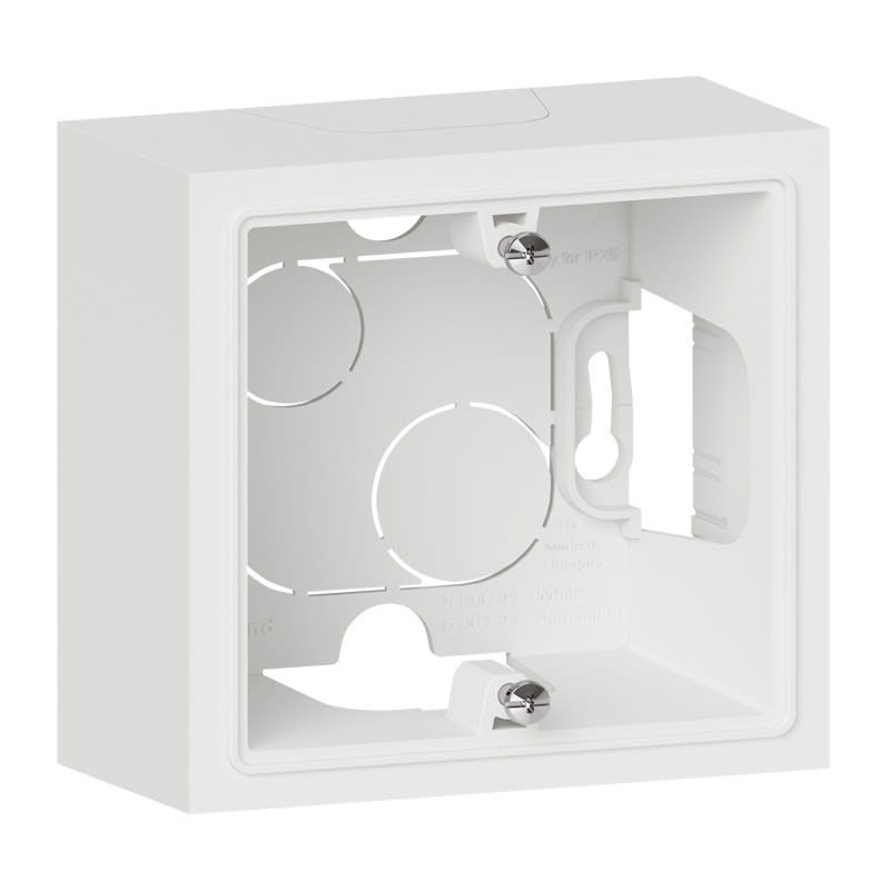 Legrand - Cadre saillie dooxie 1 poste finition blanc