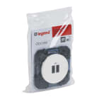 Legrand - Prise double USB Type-C dooxie 3A finition blanc