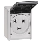 Legrand - Prise de courant de puissance avec terre - 32A - IP44 - 2 alvéoles