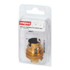 Legrand - Douille pour ampoule B22 - avec bague - sortie de câble latérale - laiton