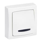 Legrand - Interrupteur ou va-et-vient témoin avec voyant Appareillage Saillie - blanc