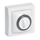Legrand - Interrupteur temporisé lumineux (voyant fourni) Appareillage Saillie - Blanc