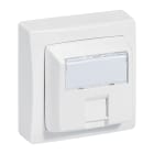 Legrand - Prise RJ45 multimédia catégorie 5e FTP Appareillage Saillie - blanc