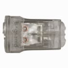 Legrand - Borne de connexion Nylbloc auto pour fils rigides - 6 bornes grises pour 2 fils