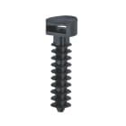 Legrand - Sachet de 10 embases à cheville pour colliers - noir