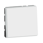 Legrand - Interrupteur ou va-et-vient Mosaic Easy-Led 10A 2 modules - blanc