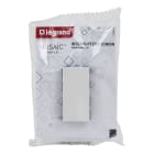 Legrand - Poussoir Mosaic Easy-Led 6A 1 module - blanc