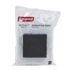 Legrand - Interrupteur ou va-et-vient témoin voyant Mosaic Easy-Led 10A 2 modules - noir