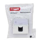 Legrand - Prise RJ45 catégorie 6 FTP Mosaic 2 modules - blanc