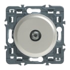 Legrand - Prise TV simple type "F" à visser Céliane - titane avec support