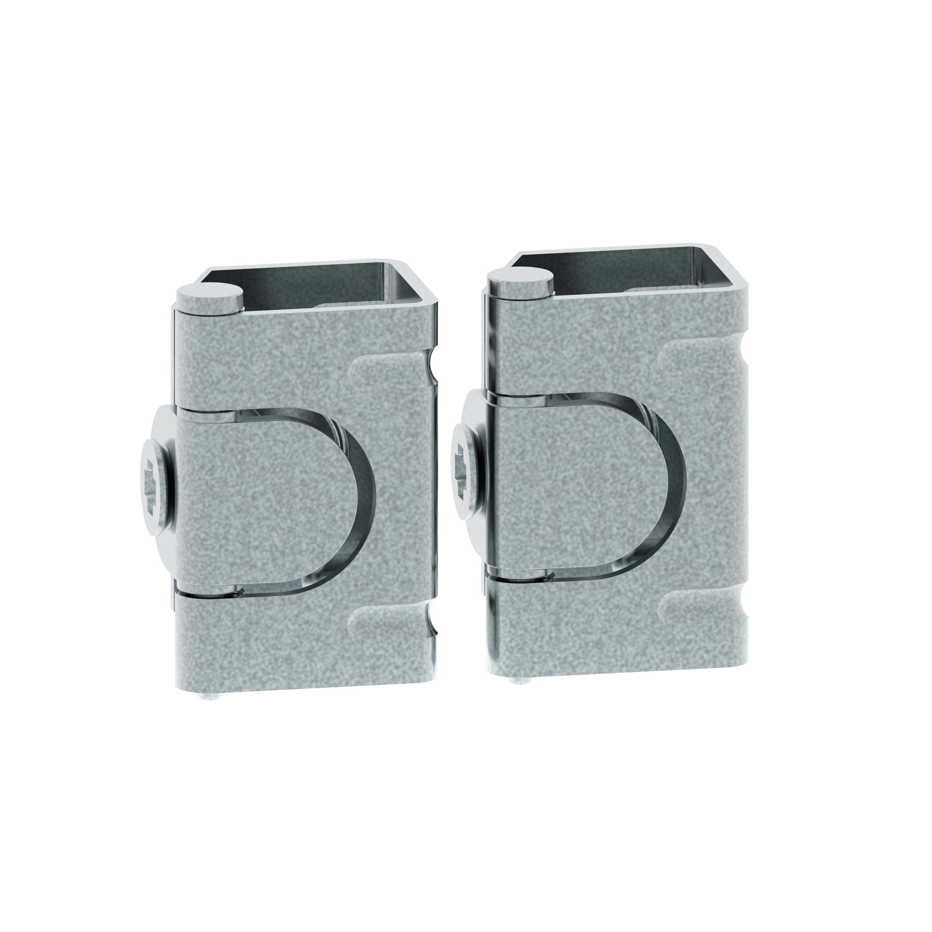Legrand - Kit de 2 charnières pour plastron métal XL3HP