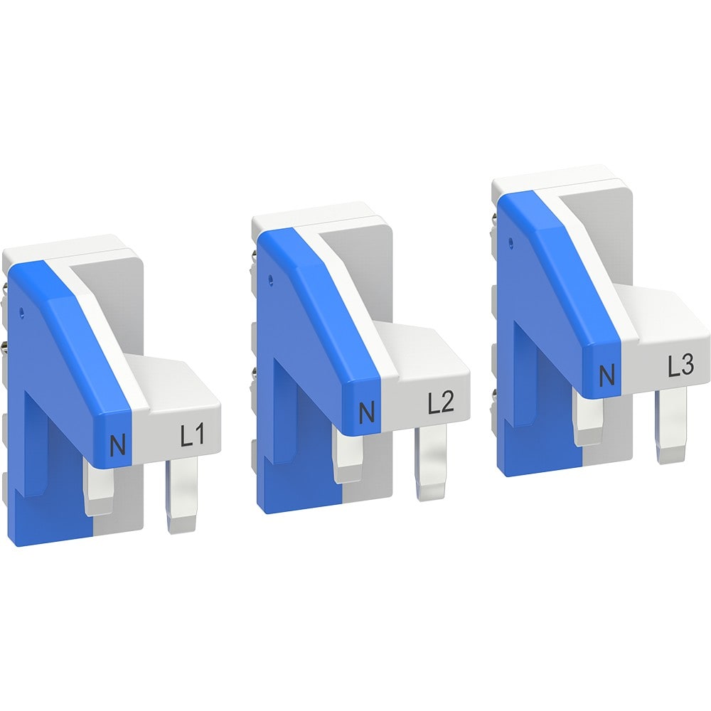 Legrand - Jeu 3 modules de connexion P+N à gauche pour répartiteur de rangée automatique
