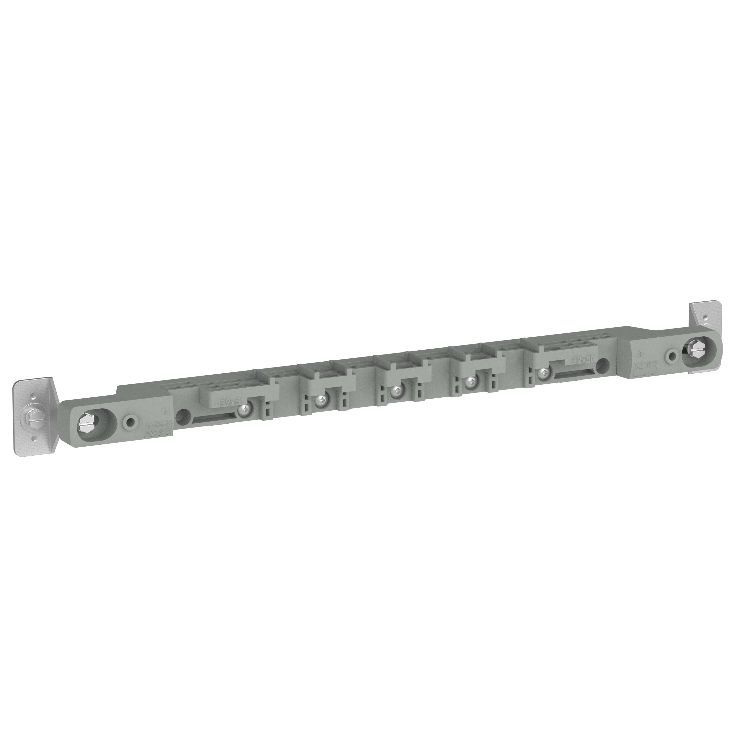 Legrand - Support isolant pour barres plates Cuivre XL3HP jusqu'à 400A - 24 modules