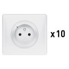Legrand - Prise de courant connectée Céliane with Netatmo - blanc