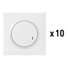 Legrand - Commande sans fil d'éclairage et de prises dooxie with Netatmo - blanc
