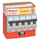 Legrand - Pack de 5 disjoncteurs 20A - à bornes auto